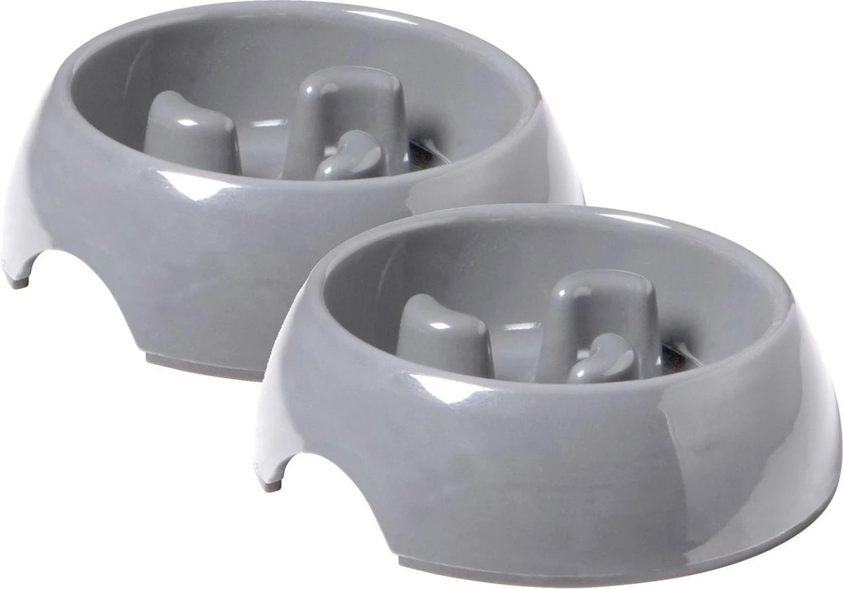 Adori Anti-Schrok Voerbak S 200ml Grijs – Hondenvoerbak – 2 X 14 Cm 3 Adori Anti-Schrok Voerbak S 200ml Grijs – Hondenvoerbak – 2 X 14 Cm