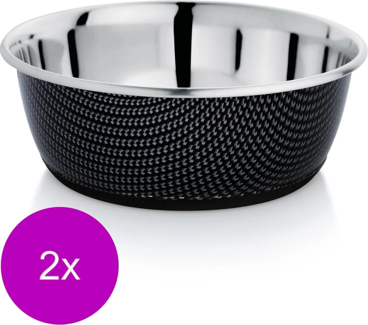 Adori Rvs Voerbak Non-Slip Zwart – Hondenvoerbak – 2 X 13.50 Cm 3 Adori Rvs Voerbak Non-Slip Zwart – Hondenvoerbak – 2 X 13.50 Cm