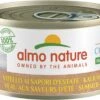 Almo Nature Natvoer Voor Honden – HFC Complete – 24 X 95g – Zalm Met Gierst, Perzik En Kruiden – 24 X 95 Gram