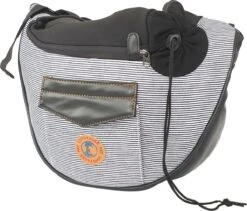 Aniway – Draagtas Hond Tot 5 Kg – Draagzak Hond – Hondentas – Hoge Kwaliteit – Blauw-wit