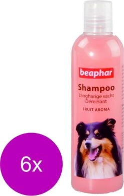 Beaphar Shampoo Langharige Vacht Hond – Hondenvachtverzorging – 6 X 250 Ml