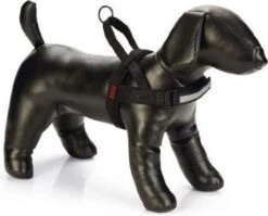 Beeztees Parinca Comfort Hondentuig Nylon Zwart 42-52 Cm X 20 Mm