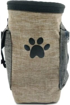 [CS] Honden Beloningszakje Met Poepzakhouder [BRUIN, SNACKTAS]