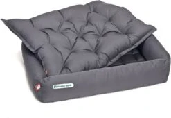 Doctor Bark Orthopedische Hondenmand Grijs – XXLarge