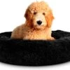 Donut Hondenmand Zwart 70 Cm [Zacht En Luxe Hondenkussen – Fluffy Hondenbed – Wasbaar Hondenmanden – Dog Bed – Auto Hond Kussen] -Beeztees Verkoopwinkel Donut Hondenmand Zwart 70 cm Zacht en Luxe Hondenkussen Fluffy Hondenbed Wasbaar Hondenmanden Dog Bed Auto Hond Kussen