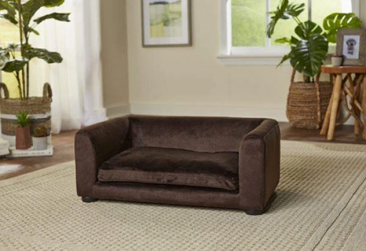 Enchanted Pet Enchanted Hondenmand / Sofa Cookie Bruin 67,5X40,5X25,5 CM 3 Enchanted Pet Enchanted Hondenmand / Sofa Cookie Bruin 67,5X40,5X25,5 CM