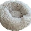 Floofs Hondenmand – Superzacht En Luxe – Wasbaar – Fluffy – Hondenkussen – 50cm – Beige