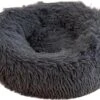 Floofs Hondenmand – Superzacht En Luxe – Wasbaar – Fluffy – Hondenkussen – 50cm – Donker Grijs -Beeztees Verkoopwinkel Floofs Hondenmand Superzacht en Luxe Wasbaar Fluffy Hondenkussen 50cm Donker Grijs
