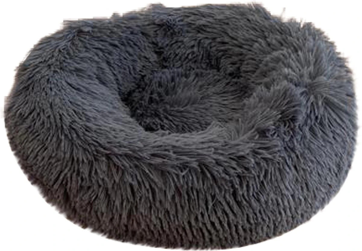 Floofs Hondenmand – Superzacht En Luxe – Wasbaar – Fluffy – Hondenkussen – 50cm – Donker Grijs 3 Floofs Hondenmand – Superzacht En Luxe – Wasbaar – Fluffy – Hondenkussen – 50cm – Donker Grijs