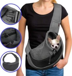 Honden Draagtas – Honden Draagzak – Hondentas – Draagzak Hond – 46 X 25 CM – Draagtas Hond Tot 10 KG