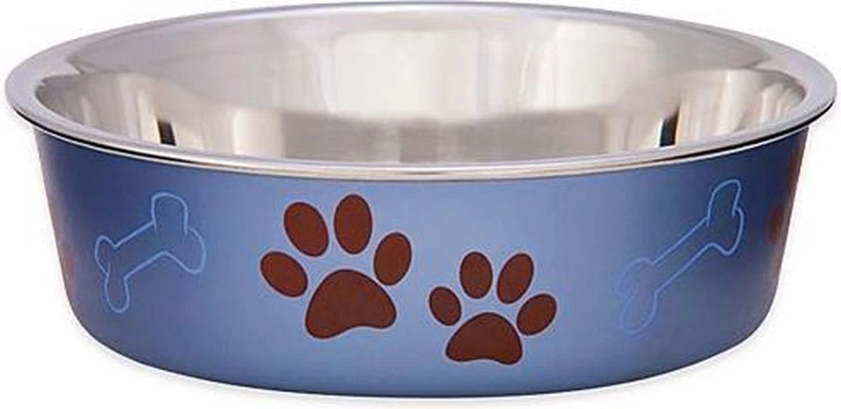 Honden Voerbak & Drinkbak – Vaatwasmachinebestendig, Met Antislip En Antibacteriële RVS Binnenzijde – Loving Pets Bella Bowl – 8 Kleuren In Small Tot Extra-Large – Kleur: Metallic Blueberry, Maat: Extra Large – 2L 3 Honden Voerbak & Drinkbak – Vaatwasmachinebestendig, Met Antislip En Antibacteriële RVS Binnenzijde – Loving Pets Bella Bowl – 8 Kleuren In Small Tot Extra-Large – Kleur: Metallic Blueberry, Maat: Extra Large – 2L