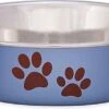 Honden Voerbak & Drinkbak – Vaatwasmachinebestendig, Met Antislip En Antibacteriële RVS Binnenzijde – Loving Pets Bella Bowl – 8 Kleuren In Small Tot Extra-Large – Kleur: Metallic Blueberry, Maat: Medium – 750ml -Beeztees Verkoopwinkel Honden Voerbak amp Drinkbak Vaatwasmachinebestendig met Antislip en Antibacteriele RVS binnenzijde Loving Pets Bella Bowl 8 kleuren in Small 3