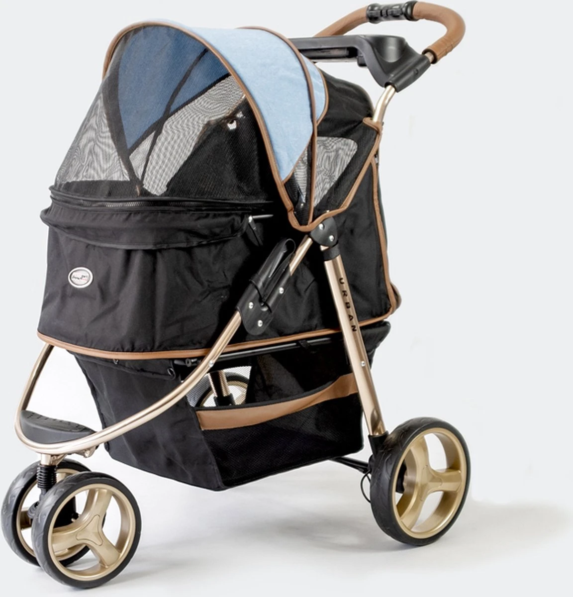 InnoPet Urban Gold – Hondenbuggy – 96x60x103cm 3 InnoPet Urban Gold – Hondenbuggy – 96x60x103cm
