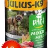 Julius K9 Julius-K9 – Hondenvoer – Blikvoer – Natvoer – Paté – Adult – Meatmix – 10 X 400g -Beeztees Verkoopwinkel Julius K9 Hondenvoer Blikvoer Natvoer Pate Adult Meatmix 10 x 400g