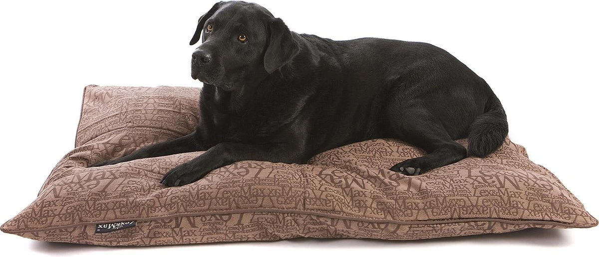Lex & Max Chic – Losse Hoes Voor Hondenkussen – Bench – Bruin – 100x70cm 3 Lex & Max Chic – Losse Hoes Voor Hondenkussen – Bench – Bruin – 100x70cm