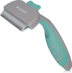 Navaris Hondenkam En Kattenkam – Ondervacht Borstel Voor Lang Of Kort Haar – Vachtverzorging – Verwijdert Onderwol En Klitten