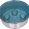 Nobby RVS Voerbak Anti-schrok Anti-slip Groen – 16 Cm -Beeztees Verkoopwinkel Nobby RVS voerbak anti schrok anti slip groen 16 cm