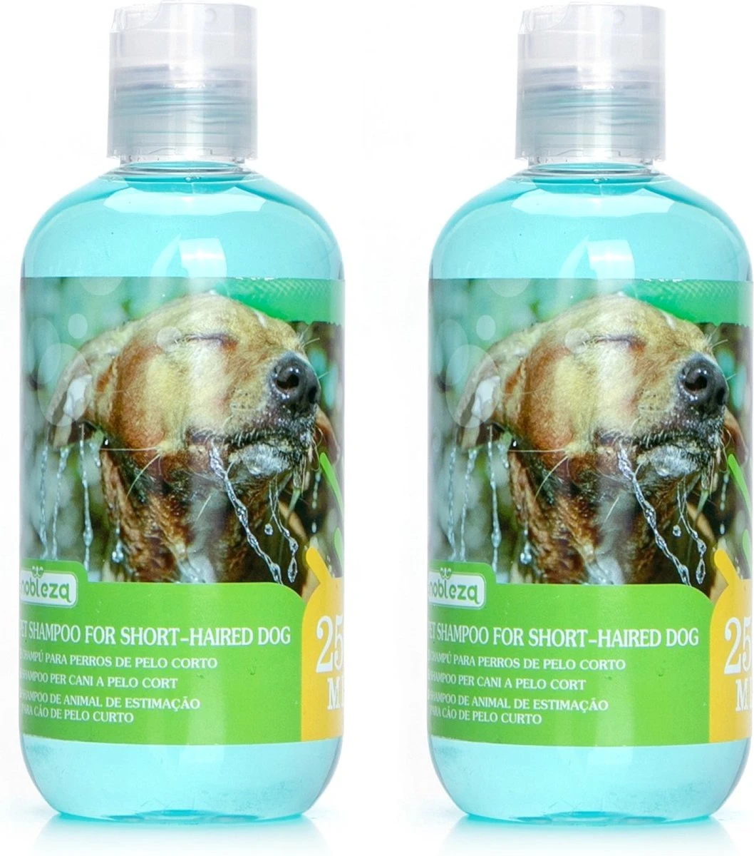 Nobleza Hondenshampoo – Shampoo Hond – Korte Vacht – 2 Stuks 3 Nobleza Hondenshampoo – Shampoo Hond – Korte Vacht – 2 Stuks