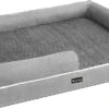 Orthopedisch Hondenbed – Hondenkussen – Hondenmand – Zachte Vulling – Hondensofa – 106 X 80 X 25 Cm – Grijs 1 Orthopedisch Hondenbed – Hondenkussen – Hondenmand – Zachte Vulling – Hondensofa – 106 X 80 X 25 Cm – Grijs -Beeztees Verkoopwinkel Orthopedisch hondenbed Hondenkussen Hondenmand Zachte vulling Hondensofa 106 x 80 x 25 cm Grijs