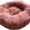 Pluche Mand – Kattenmand – Hondenmand – Zalm Roze – Ø 50 Cm