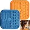 SY Goods – Lickimat – Voermat Voor Natvoer En Brokjes – Slow Feeder -Honden Afleidingspad Voor In De Douche, In Bad, Of Voor Het Borstelen – Gemakkelijk Te Verplaatsen En Voedsel Op Aan Te Brengen – Anti-schrok Voerbak – Silicoon Speelgoed -Beeztees Verkoopwinkel SY Goods Lickimat voermat voor natvoer en brokjes slow feeder Honden afleidingspad voor in de douche in bad of voor het borstelen gemakkeli 1