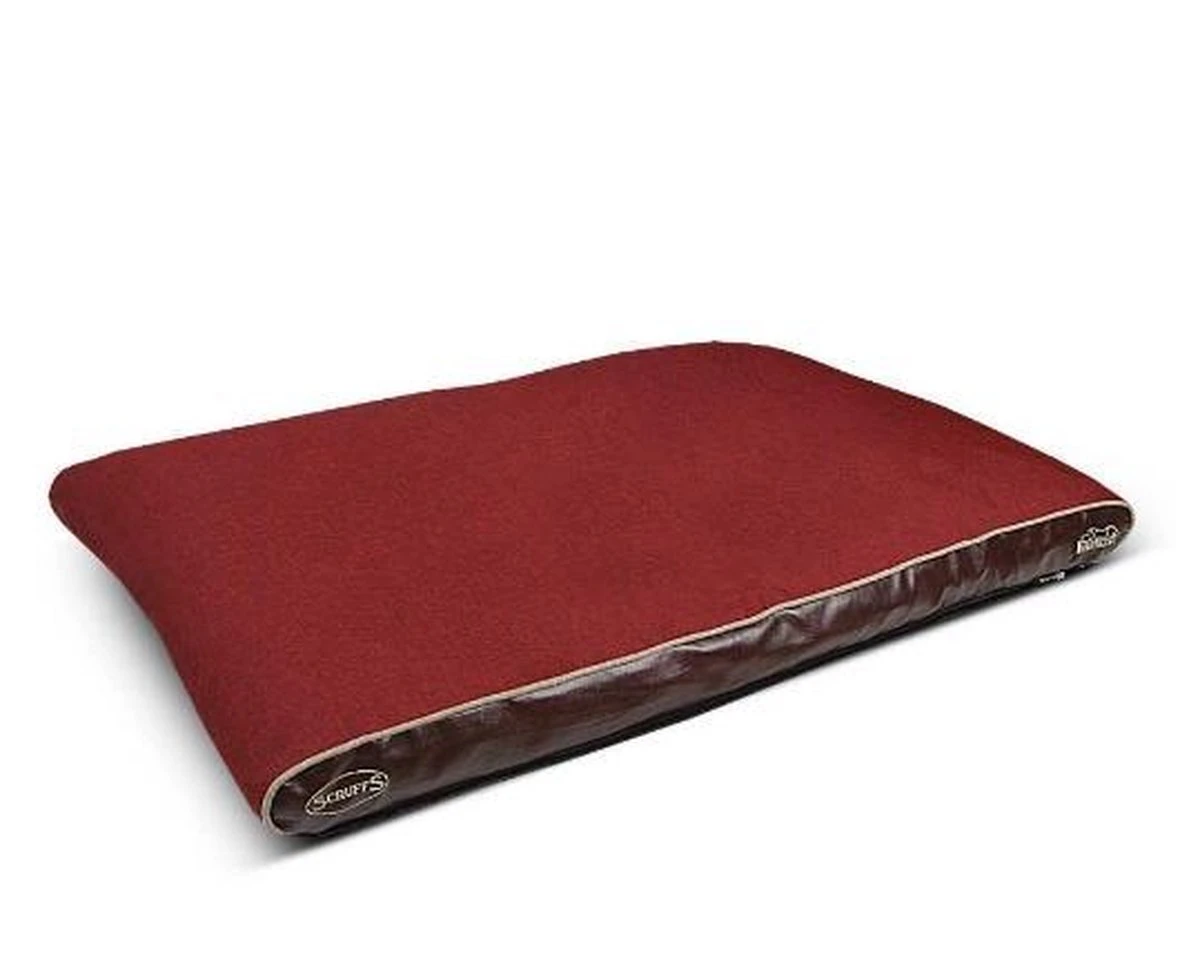Scruffs Hilton – Orthopedisch Hondenkussen Met Traagschuim – Kleur: Rood, Maat: Large 3 Scruffs Hilton – Orthopedisch Hondenkussen Met Traagschuim – Kleur: Rood, Maat: Large