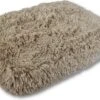 Topmast Fluffy Lounge Serie – Hondenkussen – Taupe – 56 X 40 X 13 Cm – Hondenmand – Dierenkussen – Kattenkussen – Kattenmand -Beeztees Verkoopwinkel Topmast Fluffy Lounge Serie Hondenkussen Taupe 56 x 40 x 13 cm Hondenmand Dierenkussen Kattenkussen Kattenmand 1