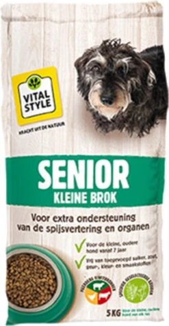 VITALstyle SENIOR – Hondenbrokken – Kleine Brok – 5 Kg