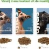 Visvrij Hondenmenu Dyvers – Dagelijks Wisselende Hondenbrokken – 100% Natuurlijk – Volledig Vrij Van Vis Hondenvoer – 7x1kg -Beeztees Verkoopwinkel Visvrij hondenmenu Dyvers Dagelijks wisselende hondenbrokken 100 natuurlijk Volledig vrij van vis hondenvoer 7x1kg