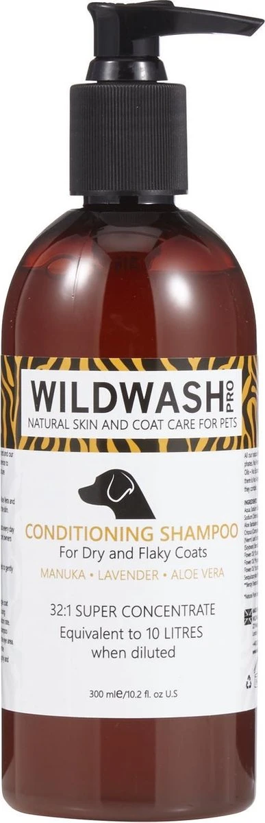 Wildwash Shampoo Hydrating Pro – Hondenvachtverzorging – 300 Ml 3 Wildwash Shampoo Hydrating Pro – Hondenvachtverzorging – 300 Ml