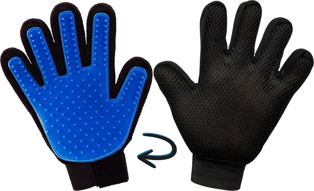 Scarlet Pet | Vachtverzorgingshandschoen “Gentle Touch” Gemakkelijk Verwijderen Van Los Haar Van Dieren Met Gelijktijdige Massage; Beter Dan Borstelen. 1 Paar 3 Scarlet Pet | Vachtverzorgingshandschoen “Gentle Touch” Gemakkelijk Verwijderen Van Los Haar Van Dieren Met Gelijktijdige Massage; Beter Dan Borstelen. 1 Paar