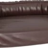 VidaXL Hondenmand Met Ergonomisch Schuim 60×42 Cm Kunstleer Bruin -Beeztees Verkoopwinkel vidaXL Hondenmand met ergonomisch schuim 60x42 cm kunstleer bruin
