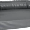 VidaXL Hondenmand Met Ergonomisch Schuim 88×65 Cm Kunstleer Grijs -Beeztees Verkoopwinkel vidaXL Hondenmand met ergonomisch schuim 88x65 cm kunstleer grijs 1